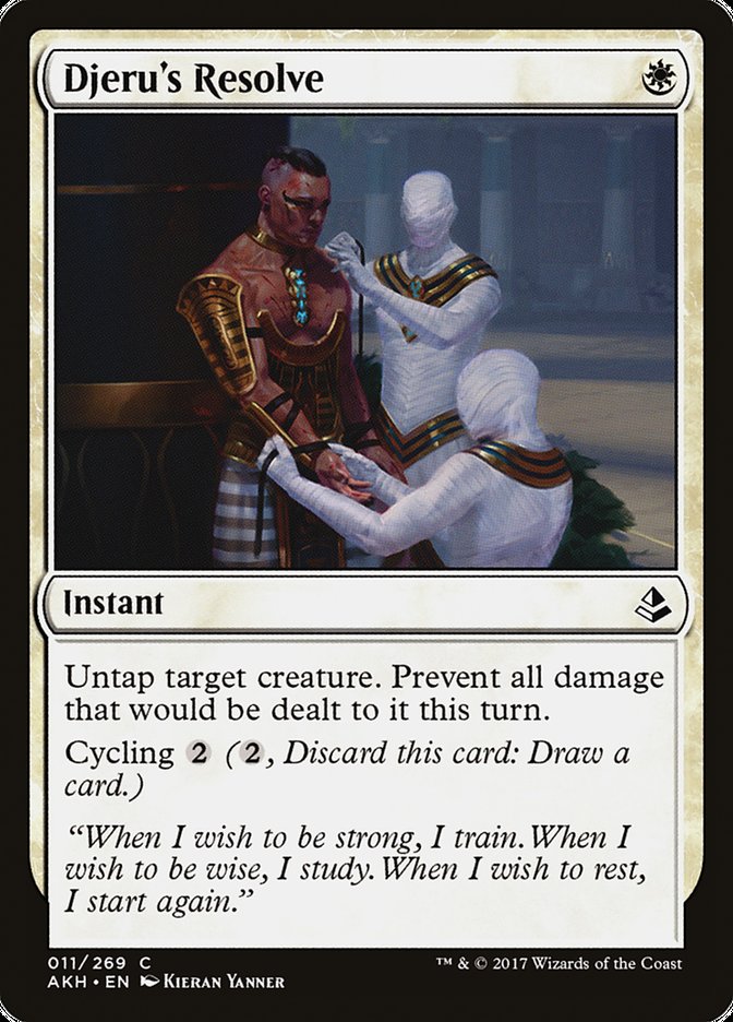 Djeru's Resolve: Amonkhet