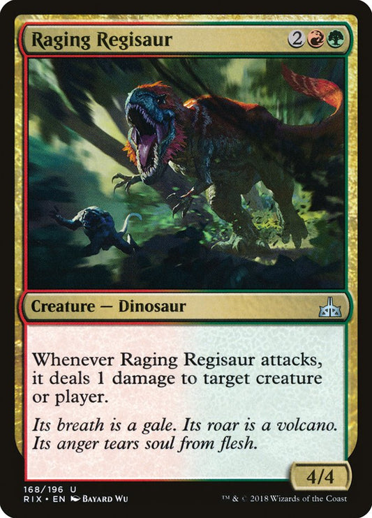 Raging Regisaur: Rivals of Ixalan