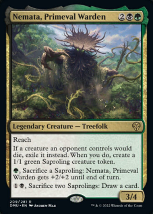 Nemata, Primeval Warden - (Foil): Dominaria United