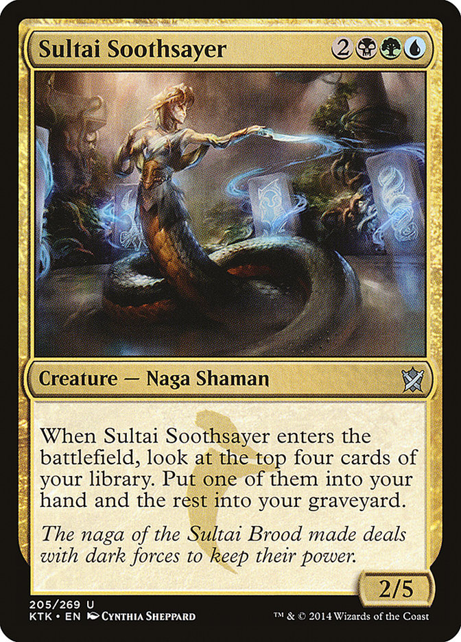 Sultai Soothsayer: Khans of Tarkir