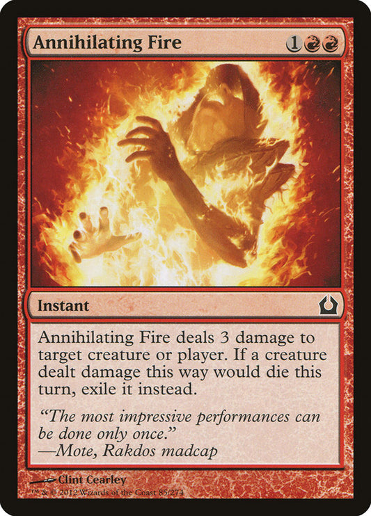 Annihilating Fire - (Foil): Return to Ravnica