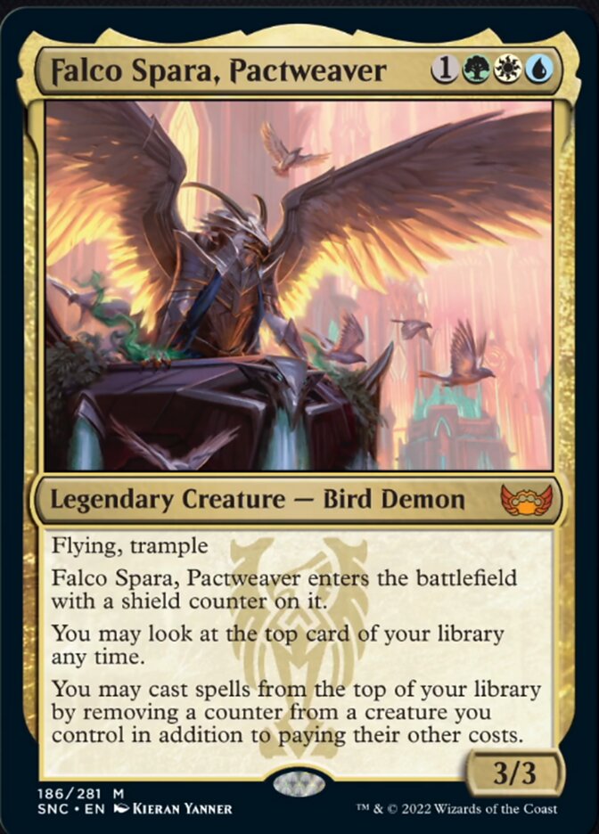 Falco Spara, Pactweaver - (Foil): Streets of New Capenna