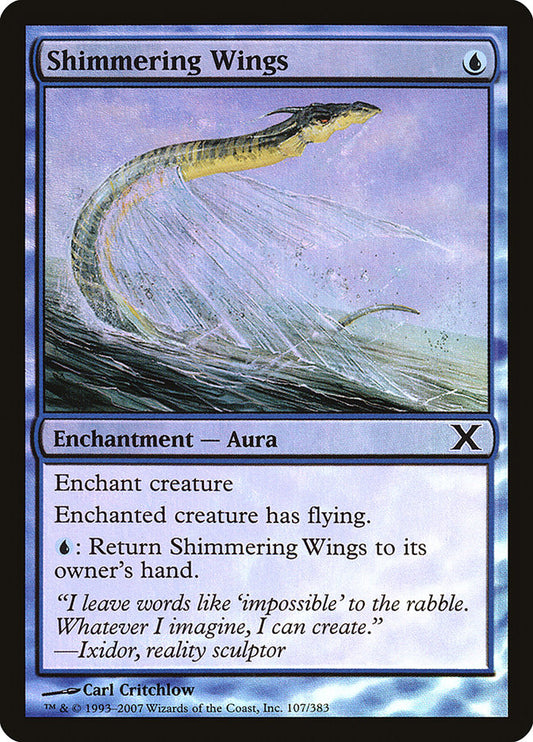 Shimmering Wings - (Foil): Tenth Edition