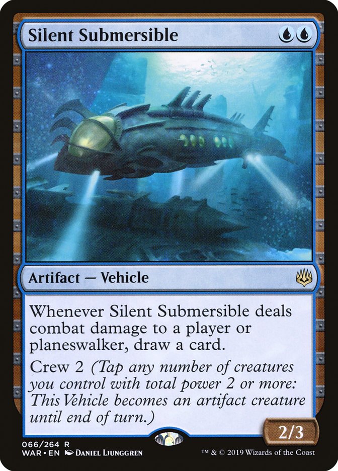 Silent Submersible - (Foil): War of the Spark