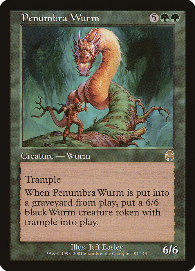 Penumbra Wurm - (Foil): Apocalypse