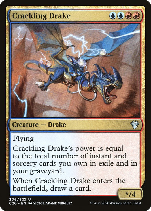 Crackling Drake: Commander 2020
