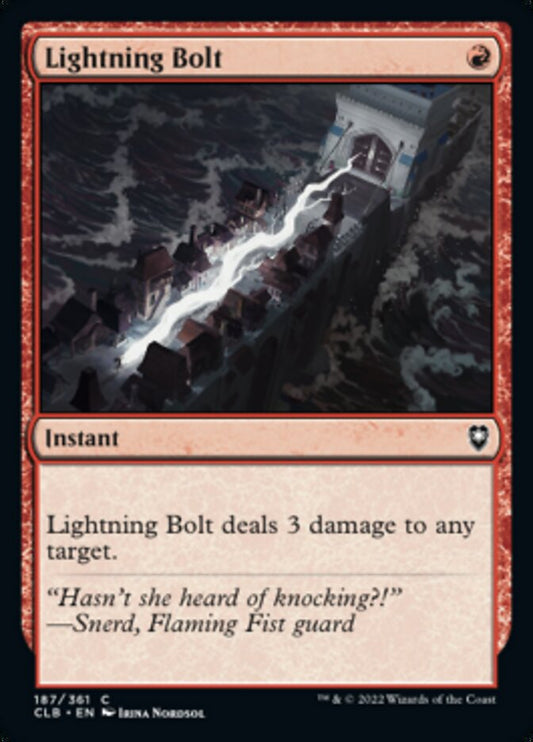 Lightning Bolt: Commander Legends: Battle for Baldur's Gate