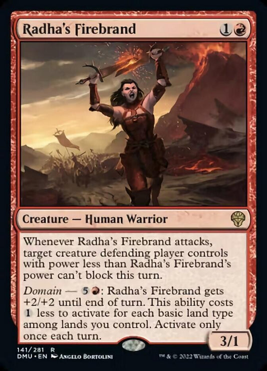 Radha's Firebrand - (Foil): Dominaria United