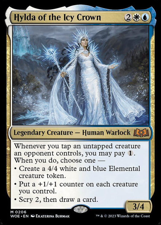 Hylda of the Icy Crown - (Foil): Wilds of Eldraine