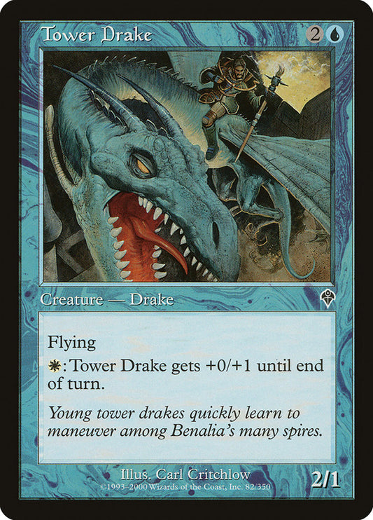 Tower Drake - (Foil): Invasion