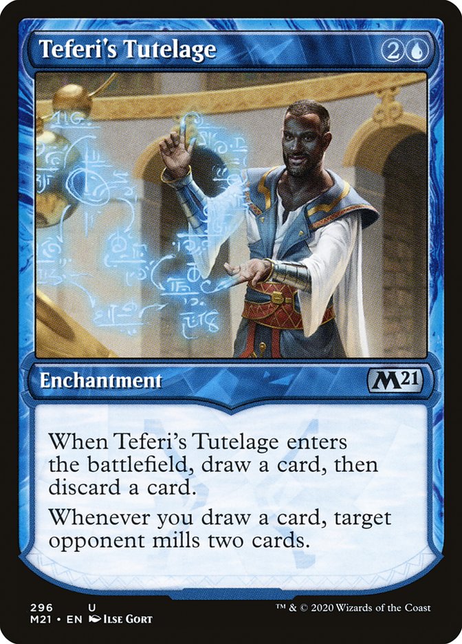 Teferi's Tutelage (Showcase) - (Foil): Core Set 2021