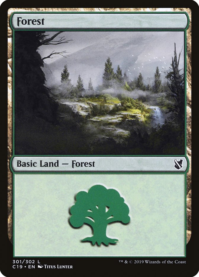 Forest (#301): Commander 2019