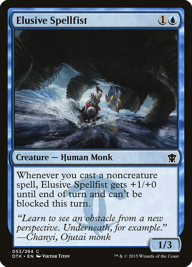 Elusive Spellfist: Dragons of Tarkir
