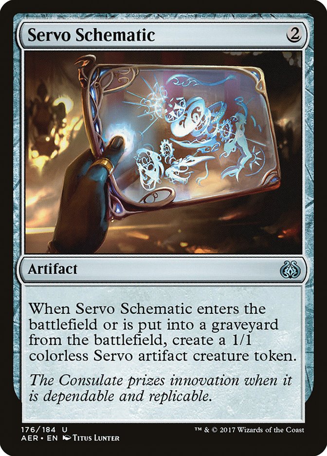 Servo Schematic - (Foil): Aether Revolt
