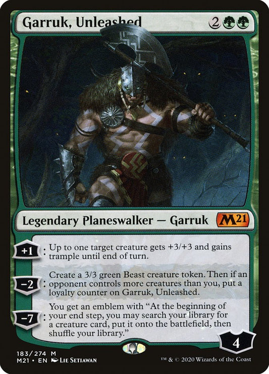 Garruk, Unleashed: Core Set 2021