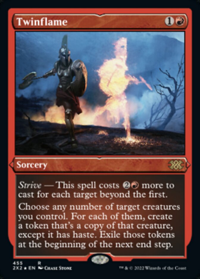 Twinflame (Foil Etched) - (Foil): Double Masters 2022