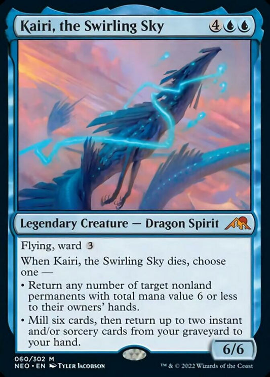 Kairi, the Swirling Sky - (Foil): Kamigawa: Neon Dynasty