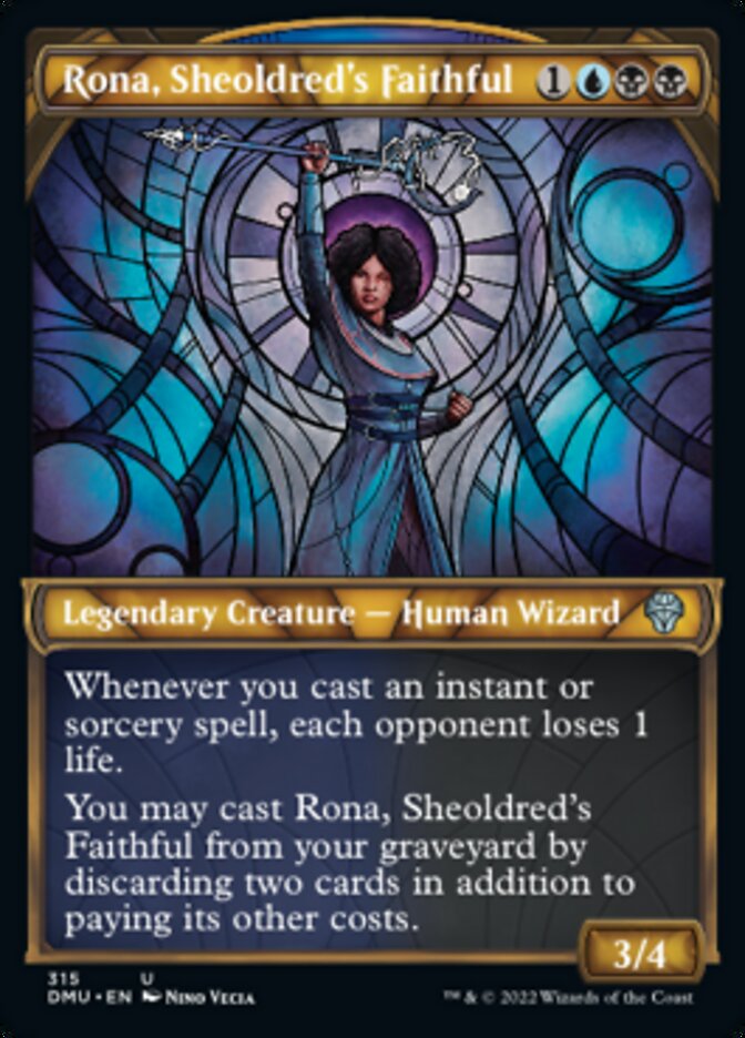 Rona, Sheoldred's Faithful (Showcase) - (Foil): Dominaria United