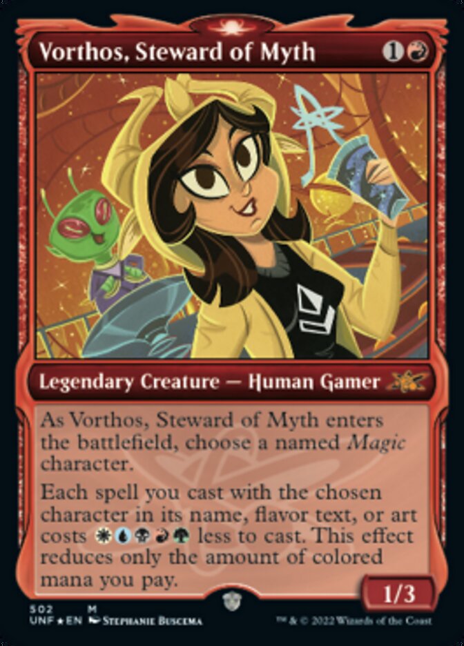 Vorthos, Steward of Myth - (Foil): Unfinity