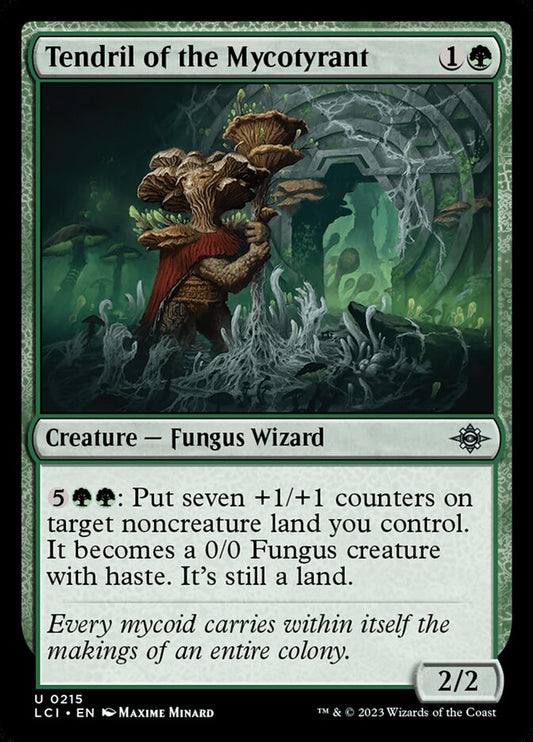 Tendril of the Mycotyrant - (Foil): Lost Caverns of Ixalan