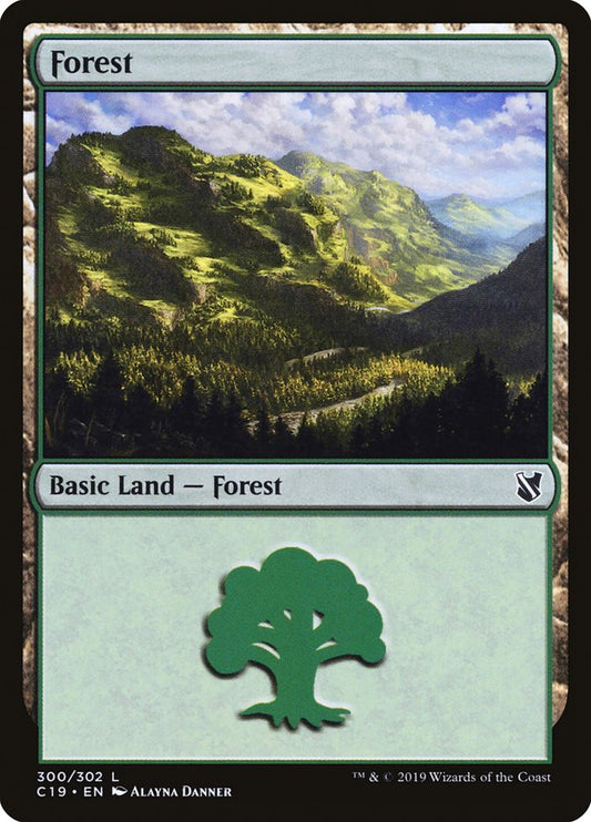 Forest (#300): Commander 2019