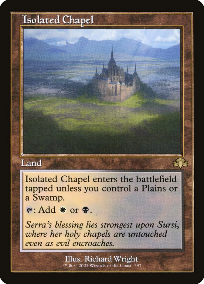 Isolated Chapel (Retro Frame) - (Foil): Dominaria Remastered