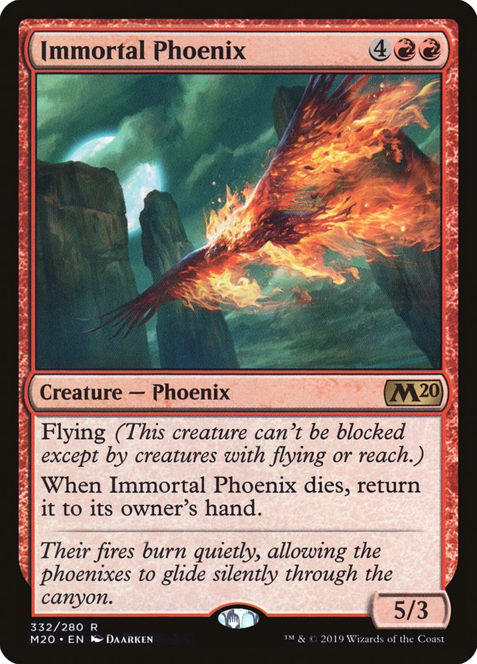 Immortal Phoenix (Starter Kit): Core Set 2020