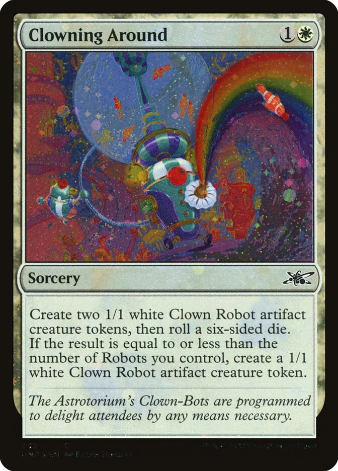 Clowning Around (Galaxy Foil) - (Foil): Unfinity