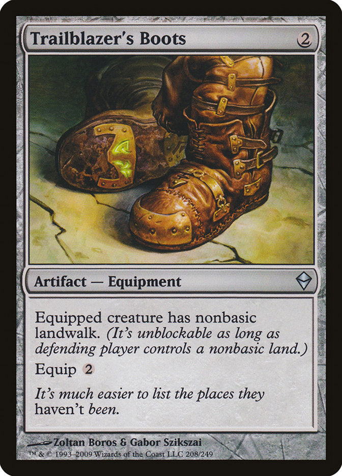 Trailblazer's Boots: Zendikar