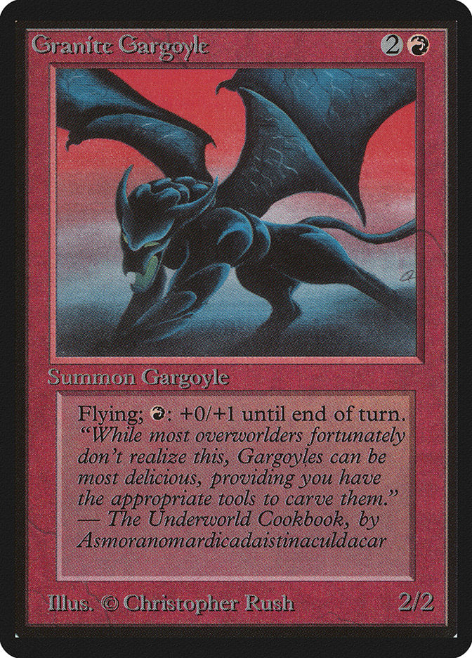 Granite Gargoyle: Limited Edition Beta
