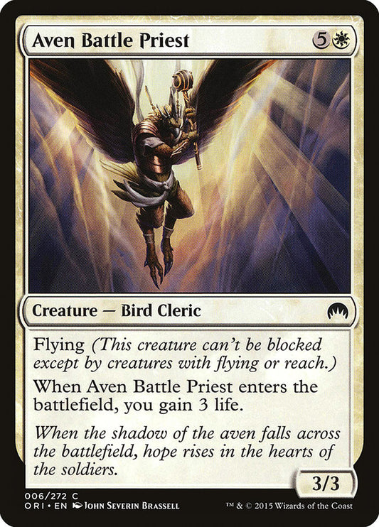 Aven Battle Priest - (Foil): Magic Origins