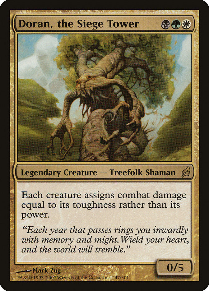 Doran, the Siege Tower - (Foil): Lorwyn