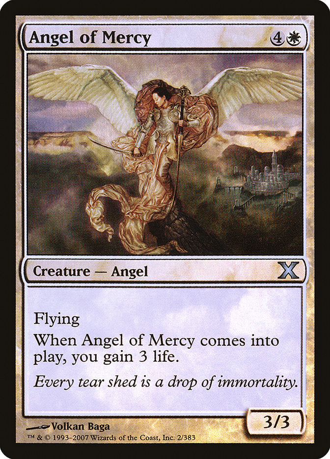 Angel of Mercy - (Foil): Tenth Edition