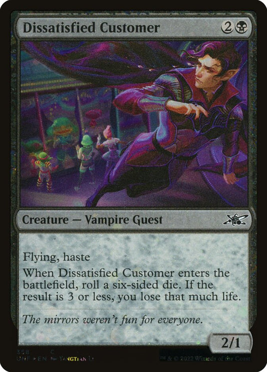 Dissatisfied Customer (Galaxy Foil) - (Foil): Unfinity