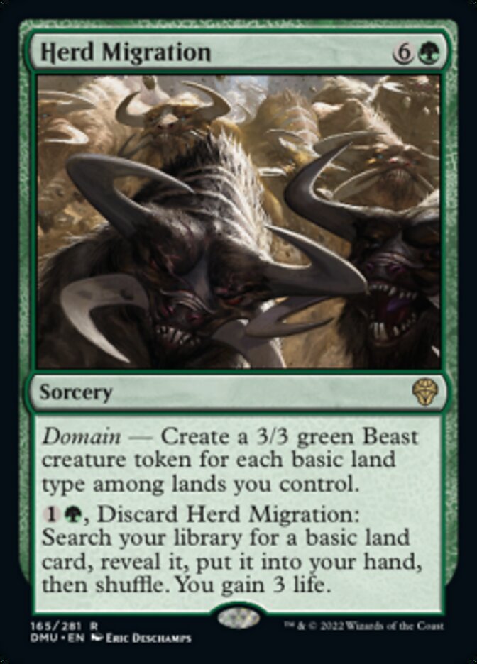 Herd Migration - (Foil): Dominaria United