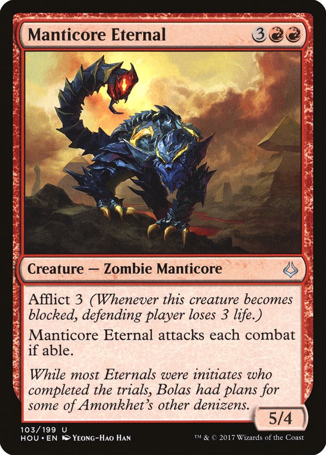 Manticore Eternal - (Foil): Hour of Devastation