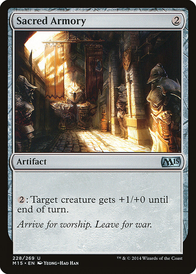 Sacred Armory - (Foil): Magic 2015