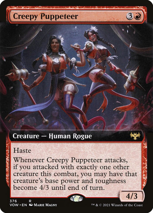 Creepy Puppeteer (Extended Art) - (Foil): Innistrad: Crimson Vow