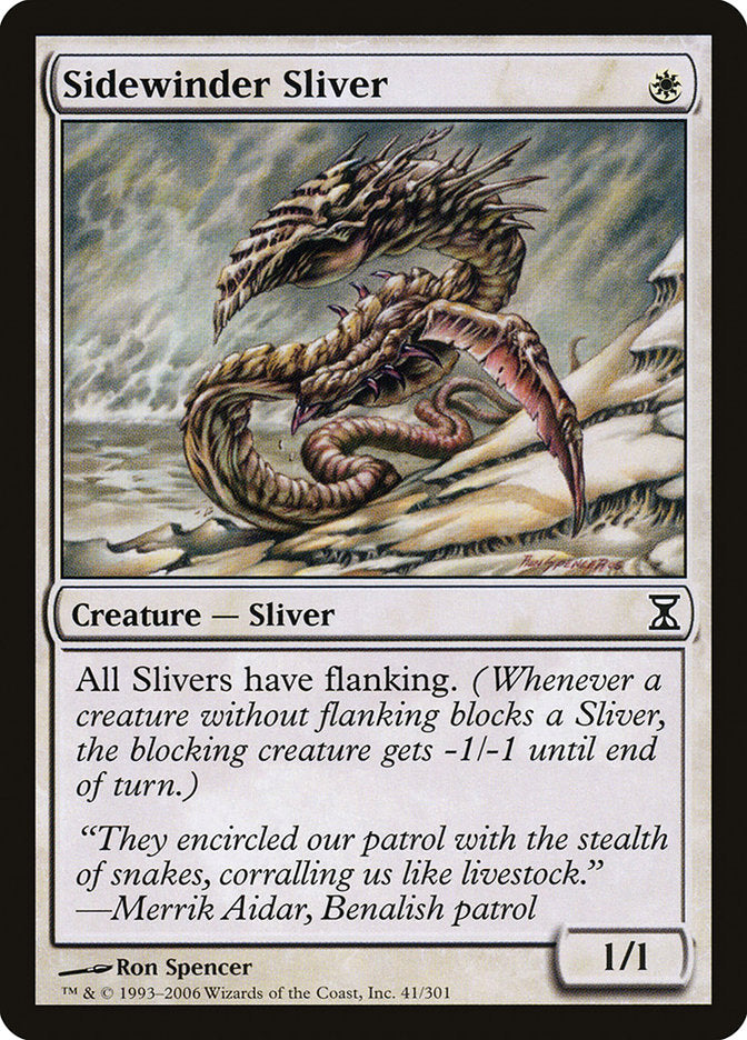 Sidewinder Sliver: Time Spiral