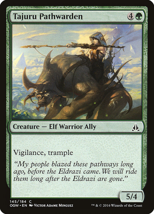 Tajuru Pathwarden - (Foil): Oath of the Gatewatch