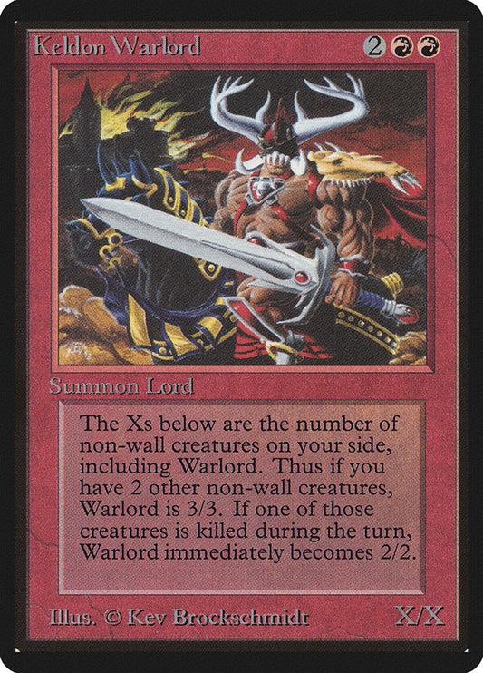 Keldon Warlord: Limited Edition Beta
