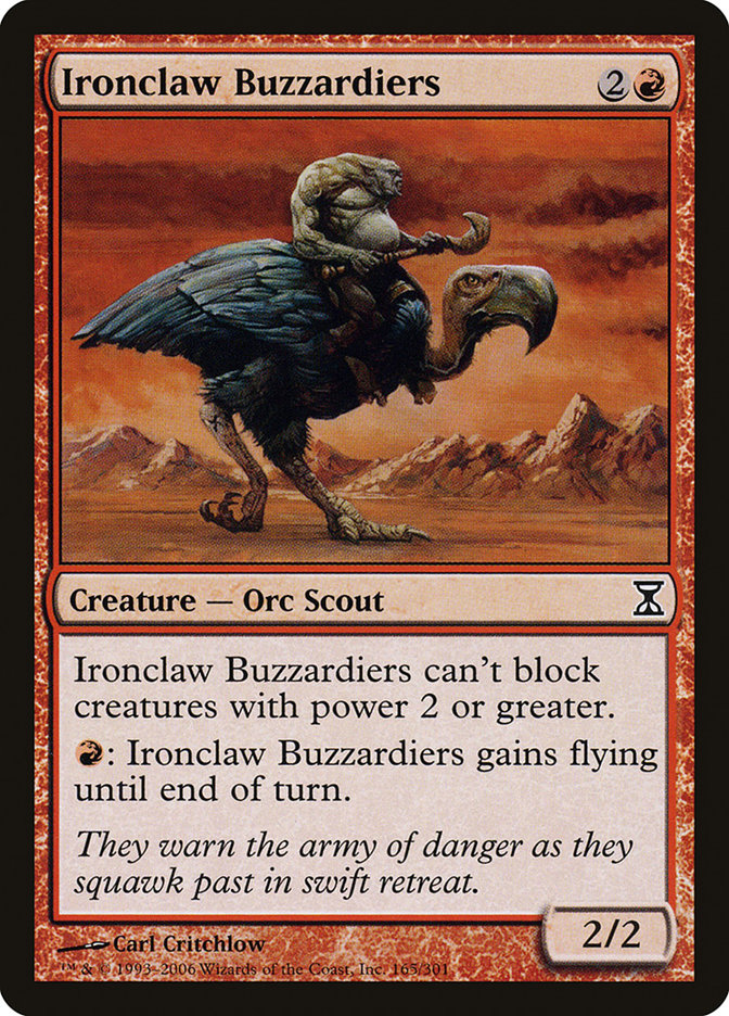 Ironclaw Buzzardiers - (Foil): Time Spiral