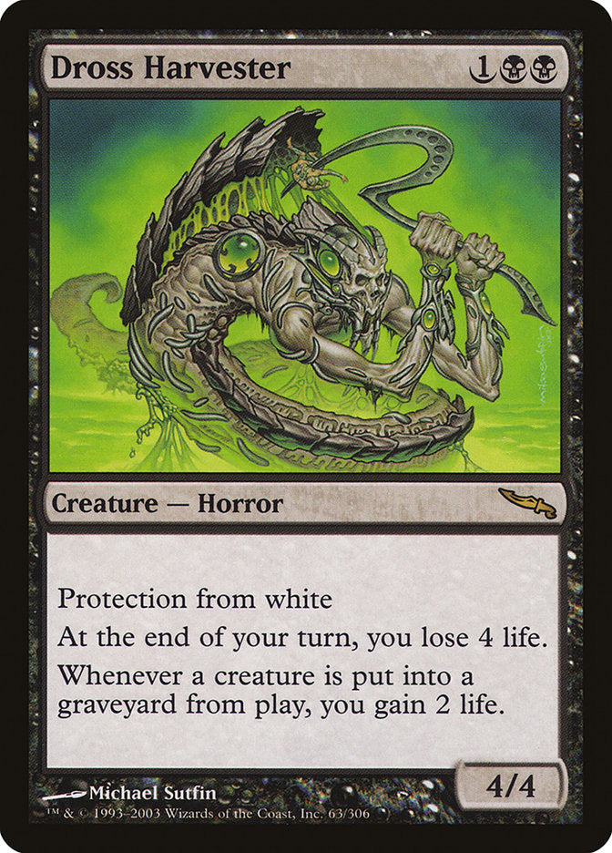 Dross Harvester - (Foil): Mirrodin