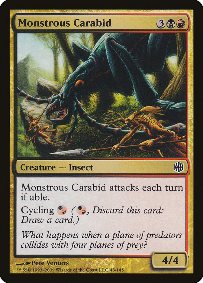 Monstrous Carabid: Alara Reborn