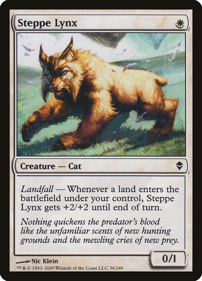 Steppe Lynx: Zendikar