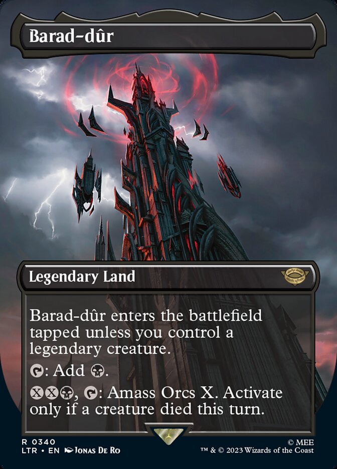 Barad-dûr - (Foil): The Lord of the Rings: Tales of Middle-earth