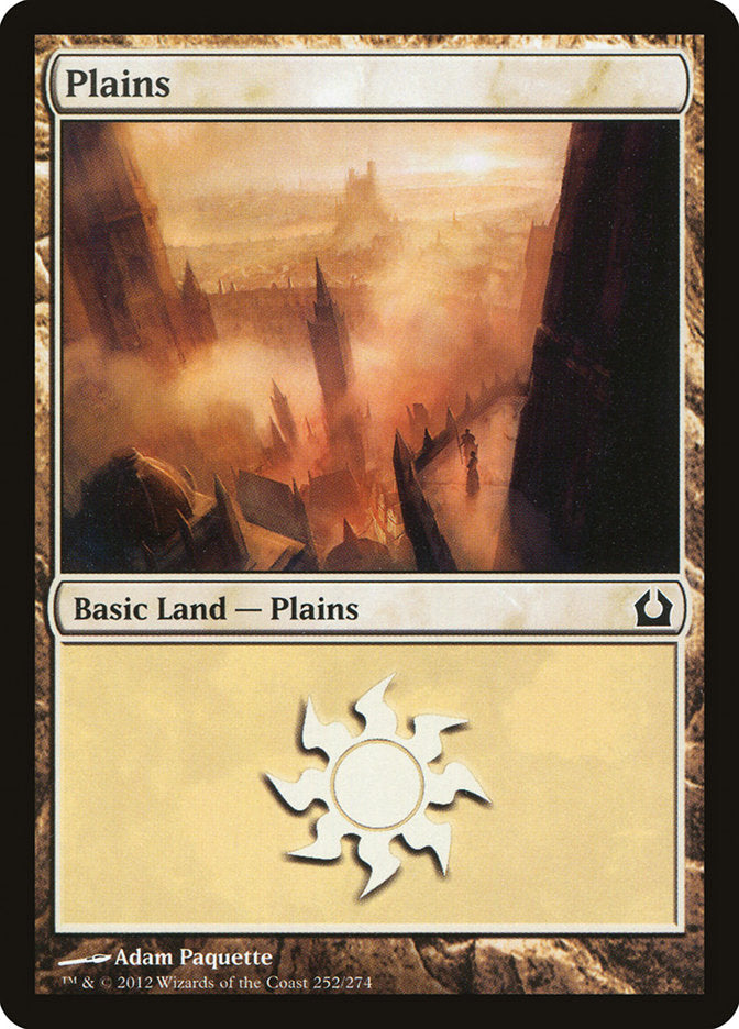 Plains (#252) - (Foil): Return to Ravnica