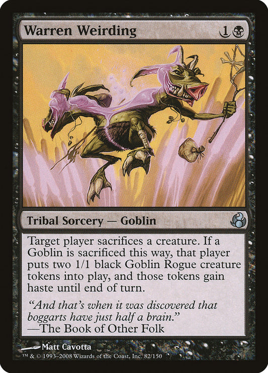 Warren Weirding - (Foil): Morningtide