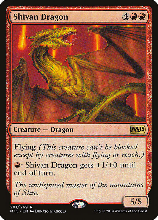 Shivan Dragon: Magic 2015