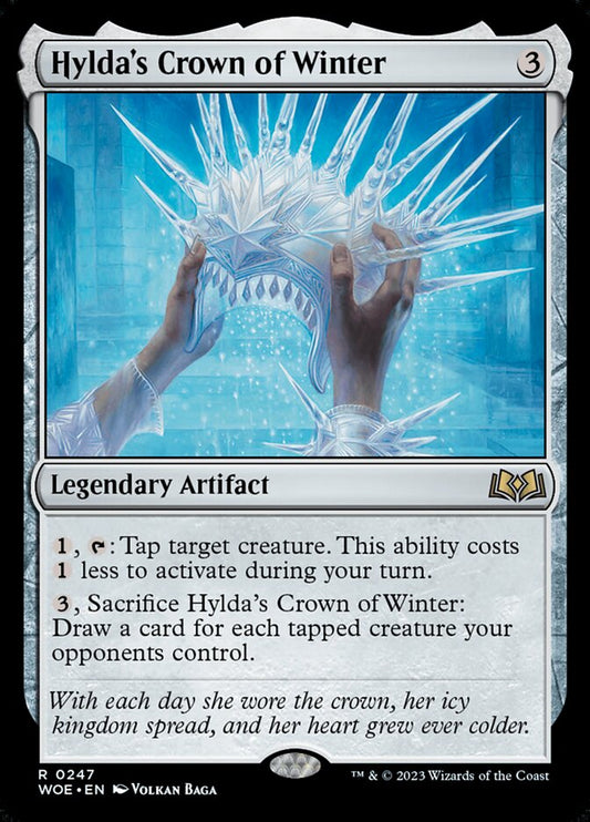 Hylda's Crown of Winter - (Foil): Wilds of Eldraine